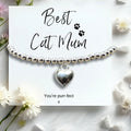 Best Cat Mum Bracelet and Gift Card-0