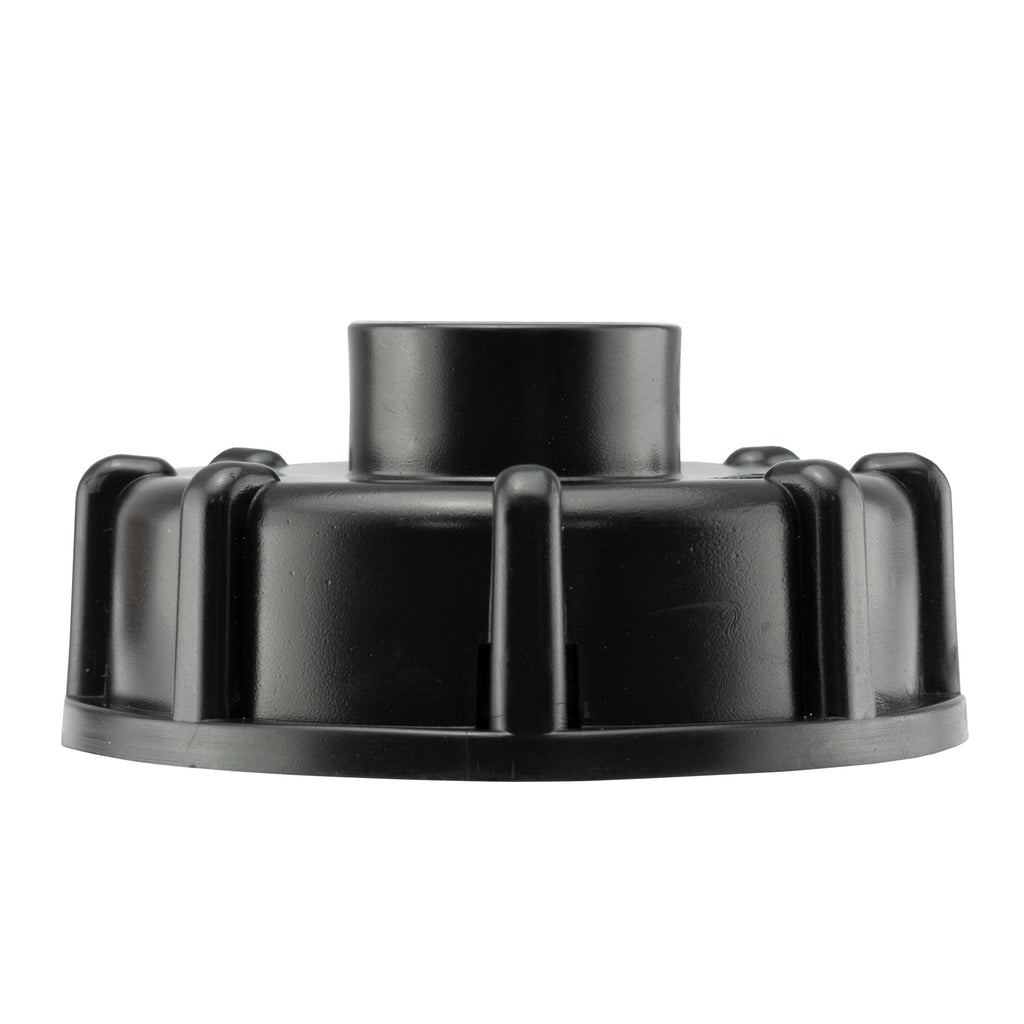 IBC 2” S60X6 Cap with Water Filter, Double Tap, 1 x Max Flo Outlet and 1 x Standard Outlet