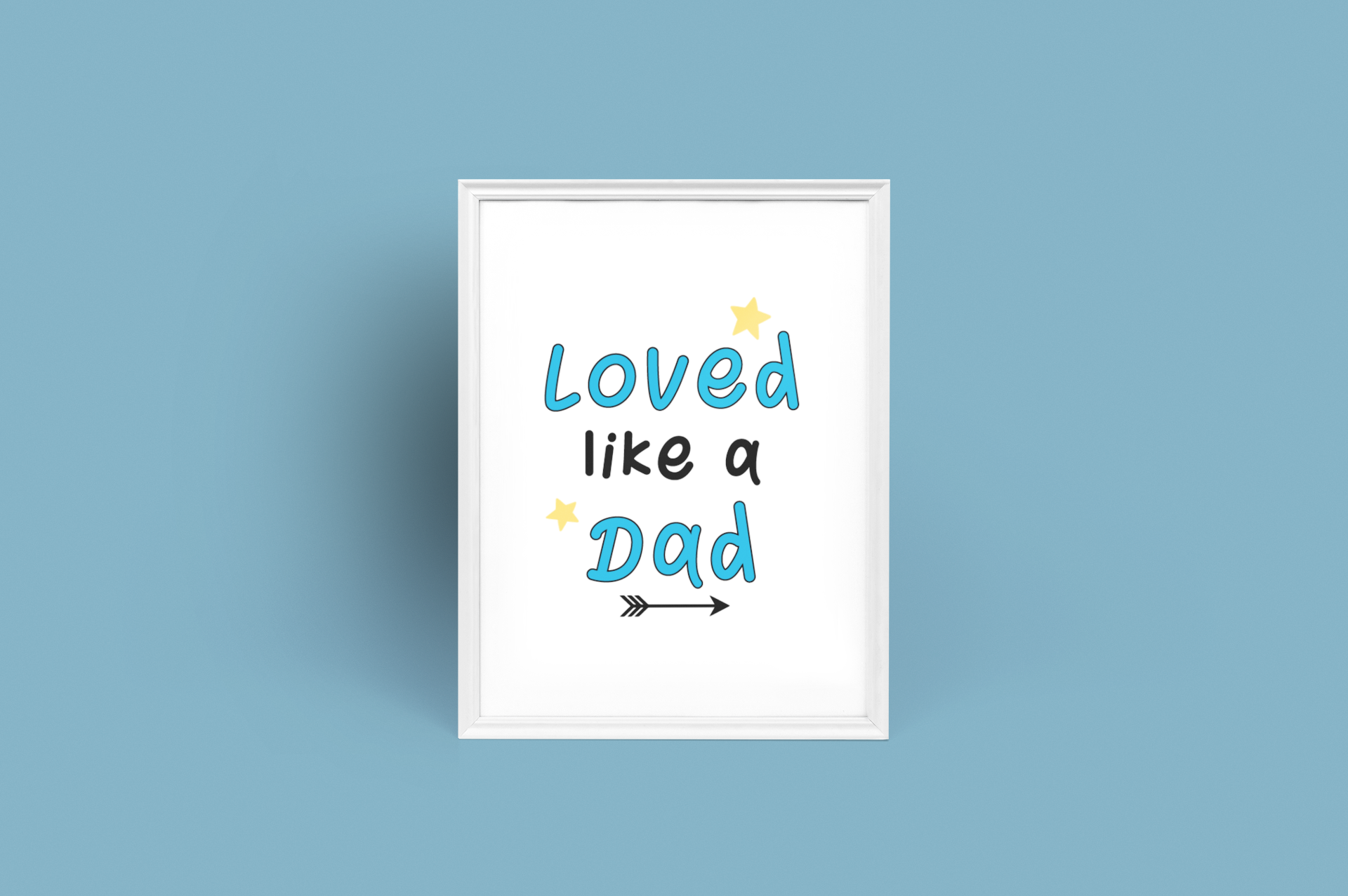 Personalised Loved Like A Dad Fathers Day Collection-4