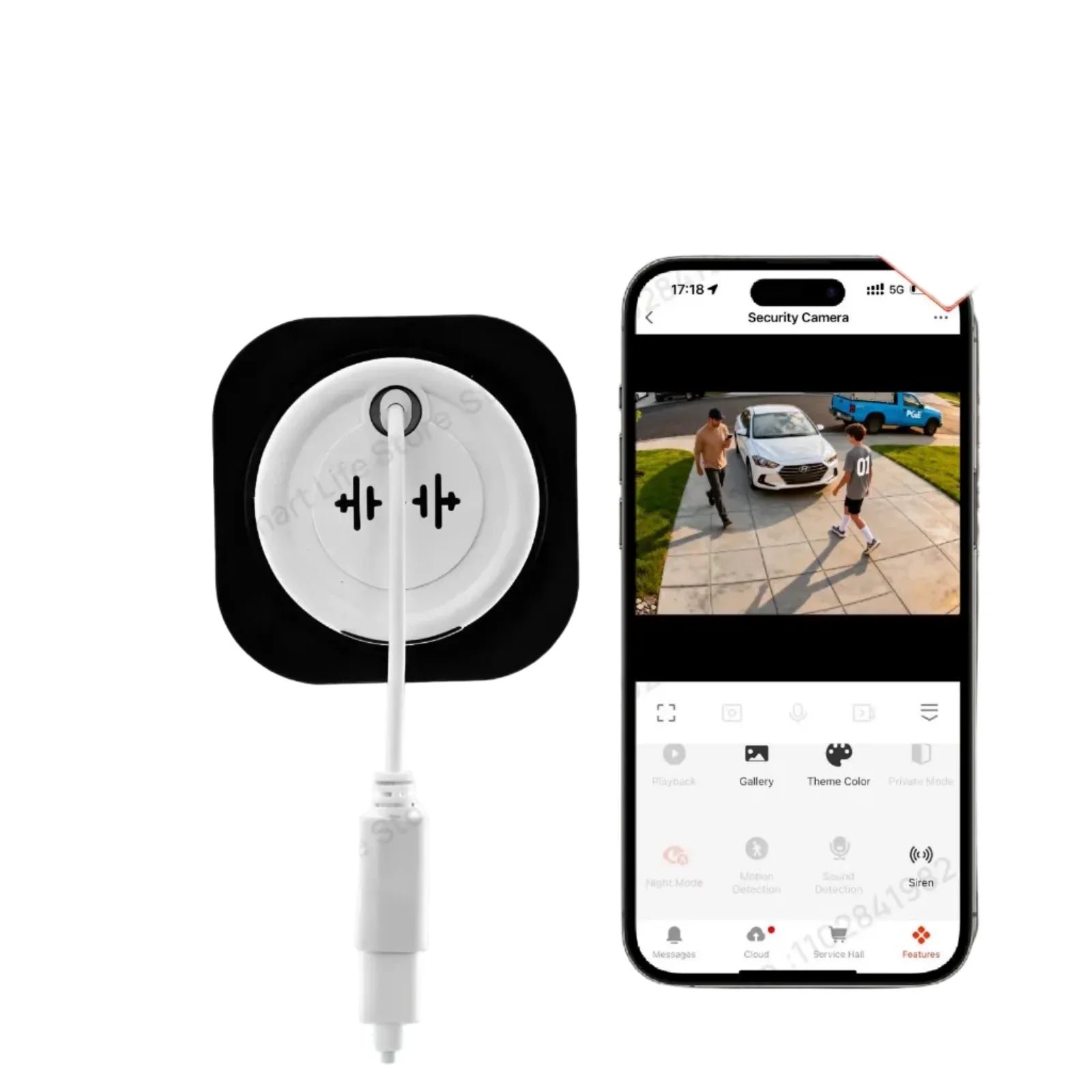 NNEOBA Ultra-HD Indoor WiFi Security Camera-1