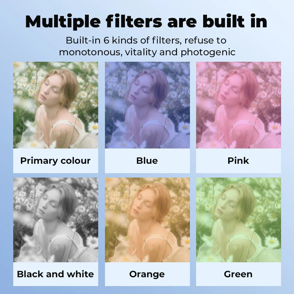 NNEOBA Mini Camera with Screen Black-2