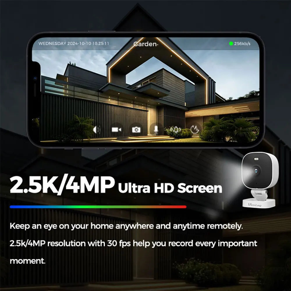 Outdoor Mini WiFi Camera Color Night Vision (4MP)-1