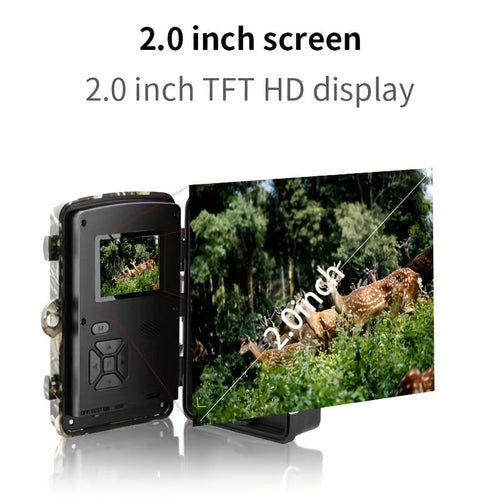 1080P HD Trail Camera with Night Vision