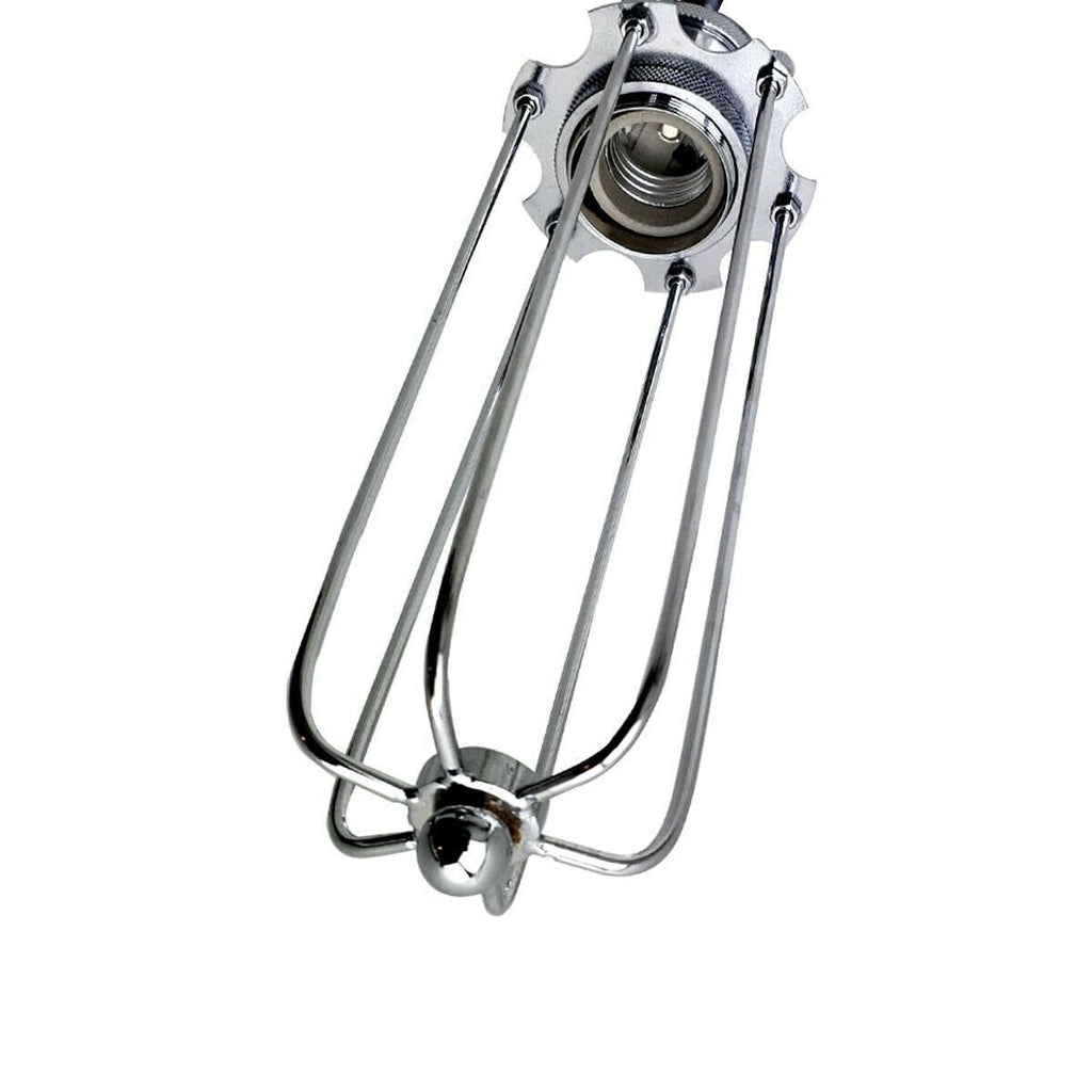 3 Way Cluster Hanging Ceiling Pendant Light E27 Chrome Light Fitting Lamp Kit~1353