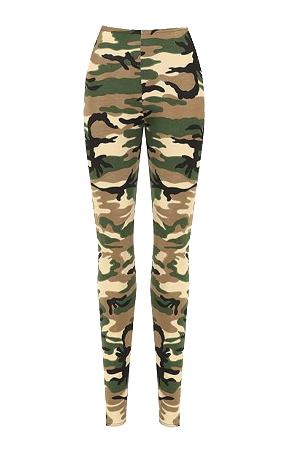 Crazy Chick Women Microfibre Camouflage Ladies Leggings-0