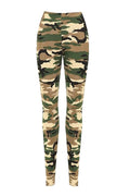 Crazy Chick Women Cotton Camouflage Ladies Leggings-0