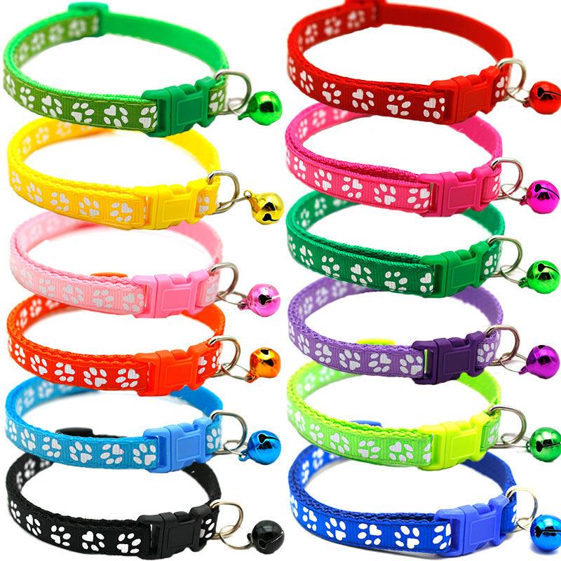 Pet Bell Collar Set: Stylish And Safe Accessories For Cats And Dogs