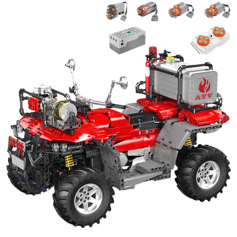 Remote Controlled Fire Rescue ATV 2099PCS
