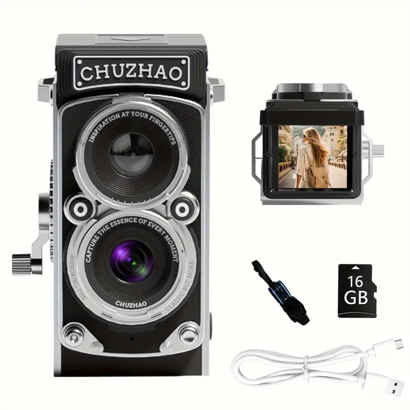 NNETM Mini Digital Camera 1080P with 16GB Card